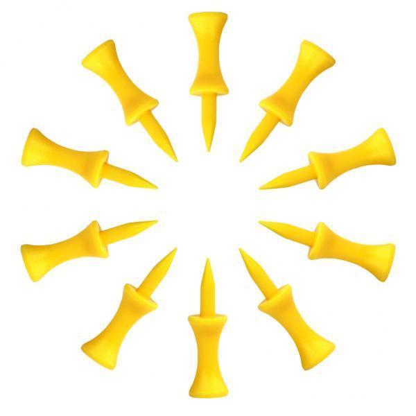 Practice Equipment For Golf - Golf Limit Tees: PE-Kunststoff-Golf-Tee-Halter mit Gummi-Antirutsch-Schutz