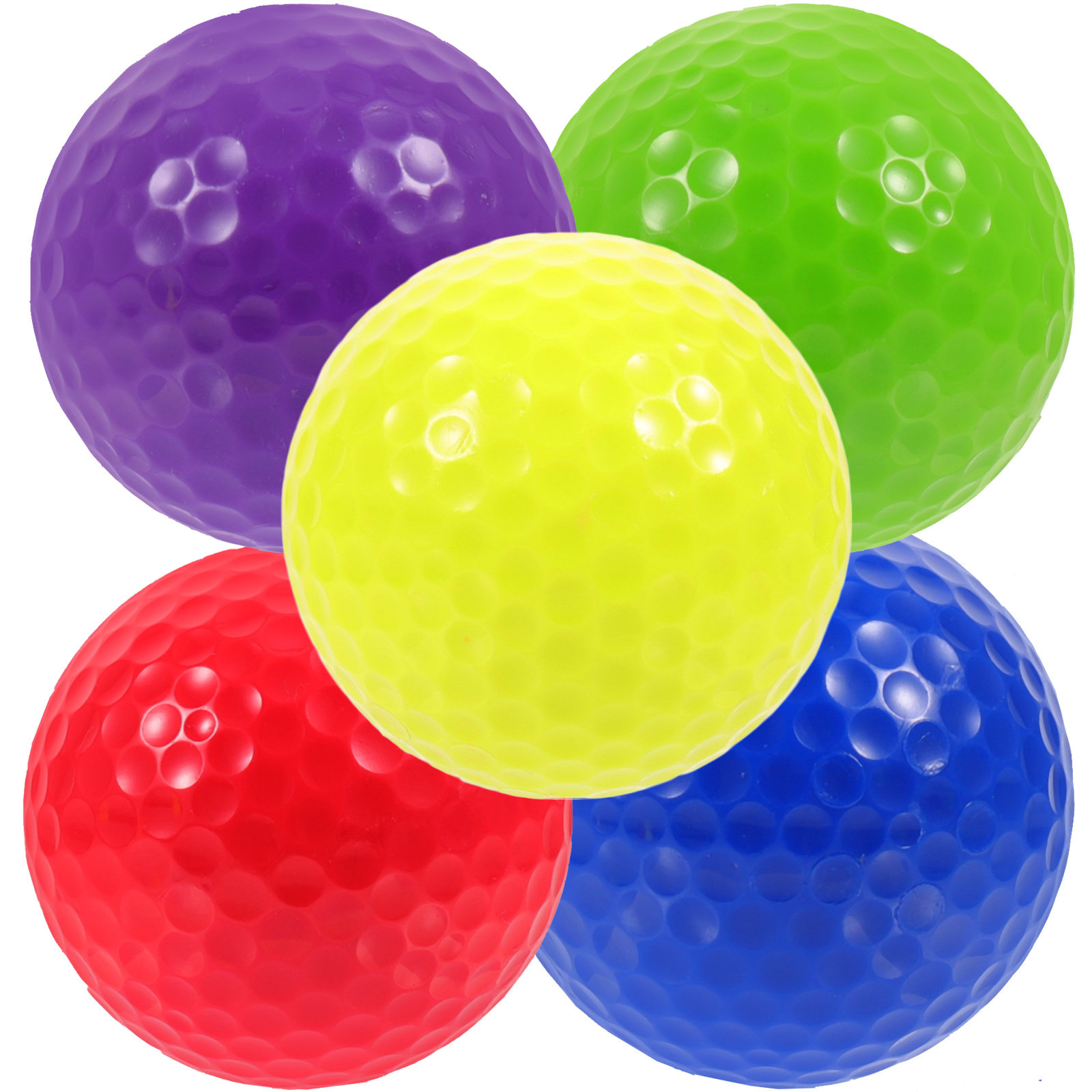 5 Stück Kunststoff-Übungsgolfb – Practice Equipment For Golf Bewertung und Preis