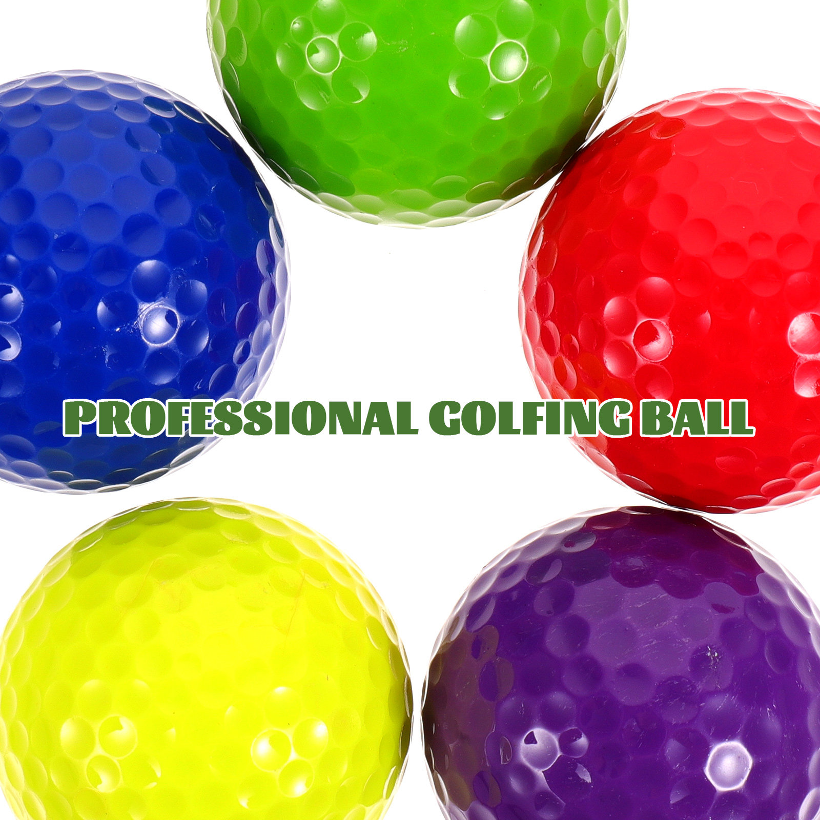 5 Stück Kunststoff-Übungsgolfb – Practice Equipment For Golf Bewertung und Preis