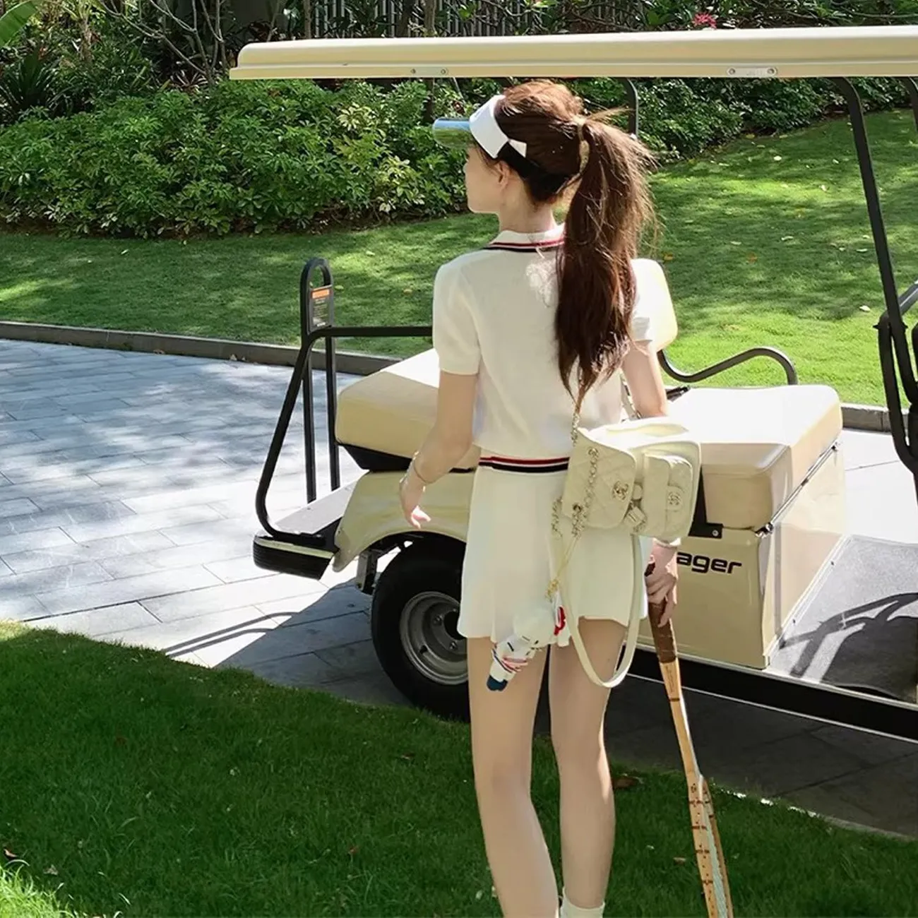 Sommer Damen Tennis Serie Waff – Golf Equipment Women Bewertung und Preis