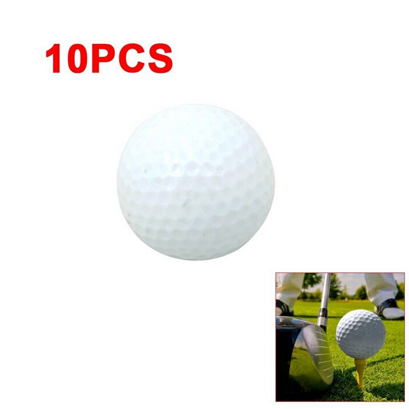 Neue 10 stücke Golf Bälle Outd – Practice Equipment For Golf Bewertung und Preis