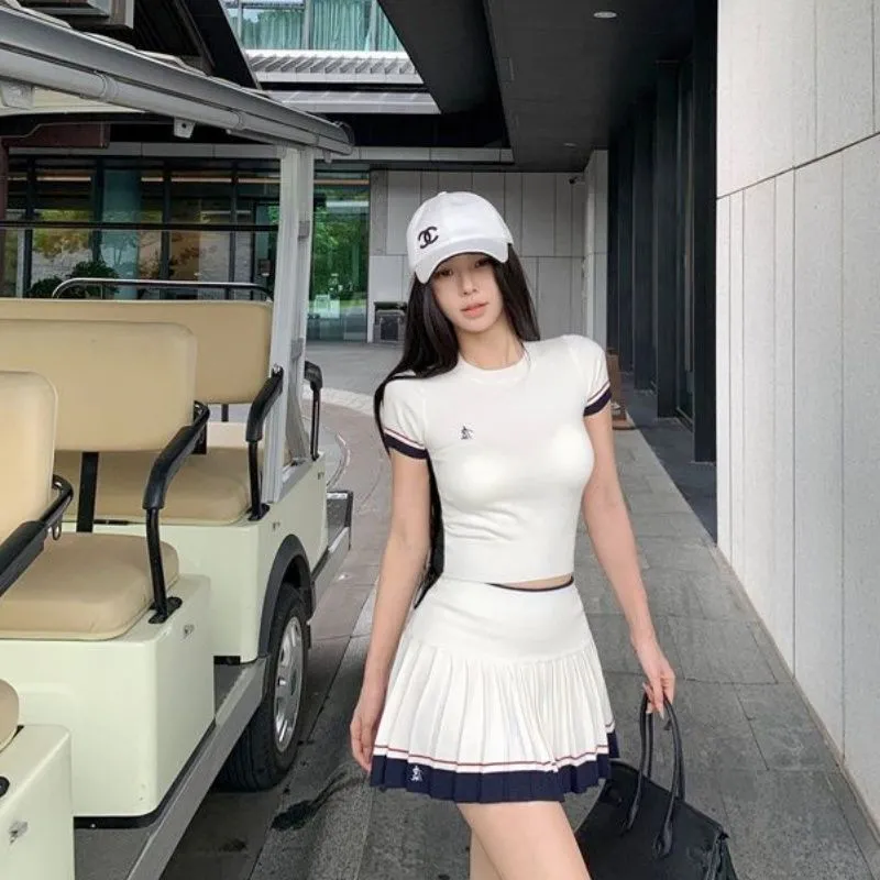 Koreanischer Sommer-Zweiteiler – Golf Equipment Women Bewertung und Preis
