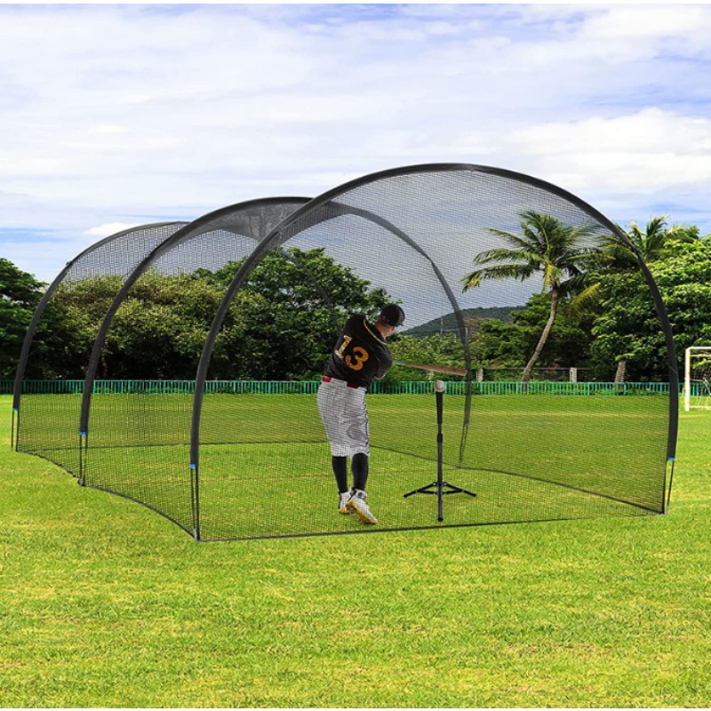 Einfaches Schlagnetz, Schwarze – Practice Equipment For Golf Bewertung und Preis